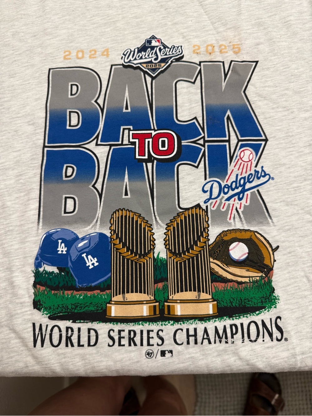 Official Dodgers Championship T-Shirt